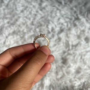 Rose gold ring